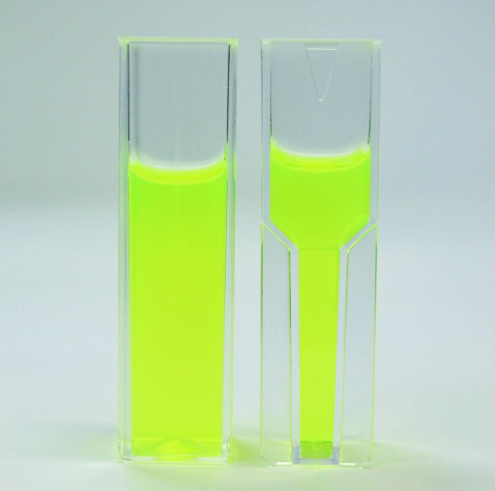 LLG Macro Cuvettes 4 mL PS, Path Length 10 mm, Styrofoam Magazine, Pack of 100