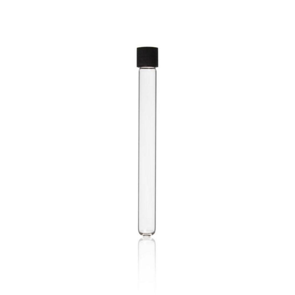 DWK Duran Disposable Culture Tubes, AR Glass, 18 x 180 mm with Screw Cap, Pack of 100