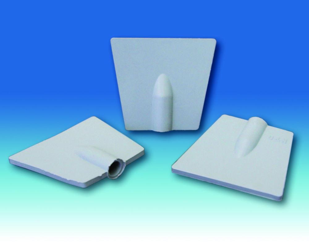 Deutsch & Neumann Test Tube Cleaner Grey Rubber NR Spade Shape