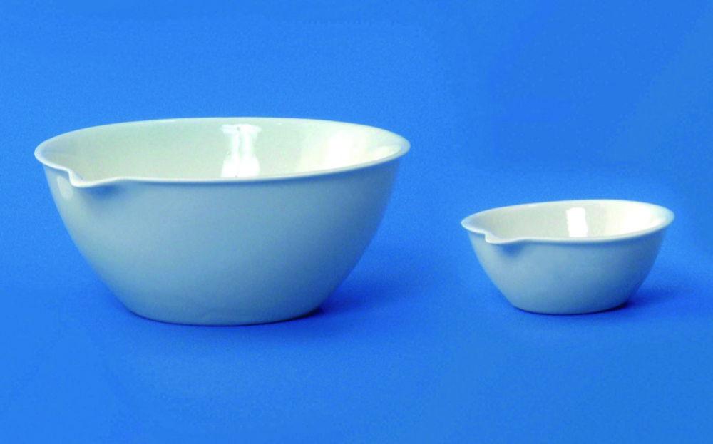 LLG Evaporating Dish 274/7, 620 mL, 151 x 63 mm, Flat Bottom with Drain