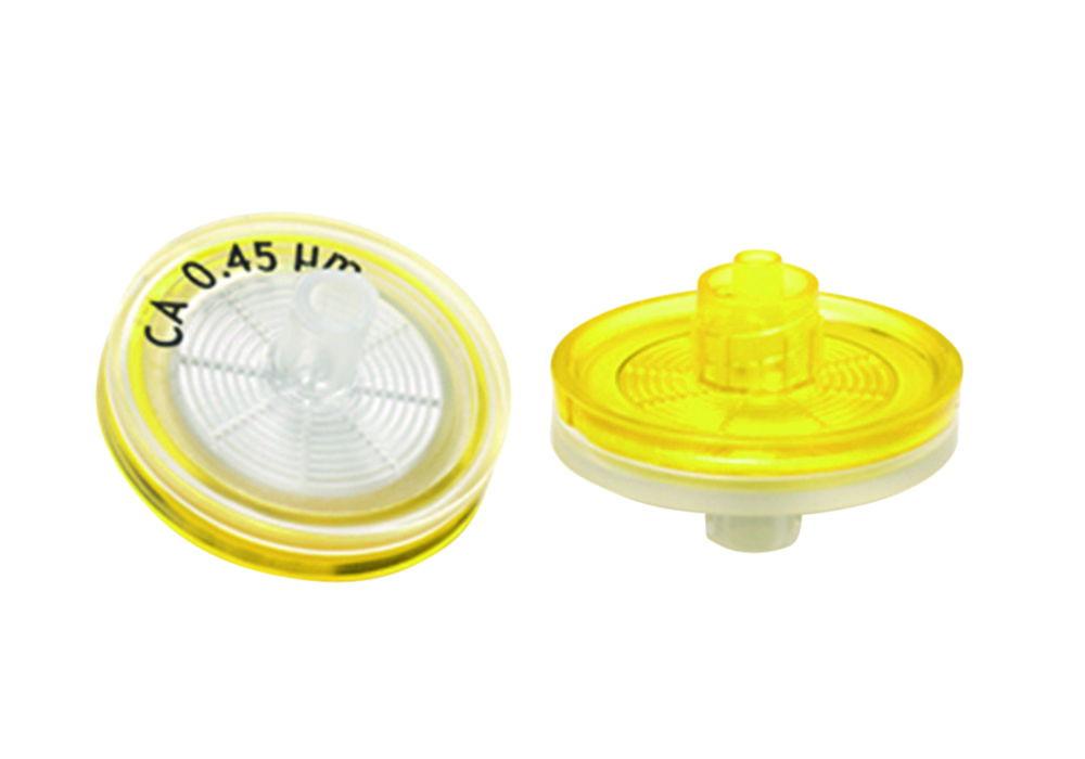 LLG Syringe Filters CA 0.45µm, Ø 25mm, Yellow, Non-Sterile, Pack of 500