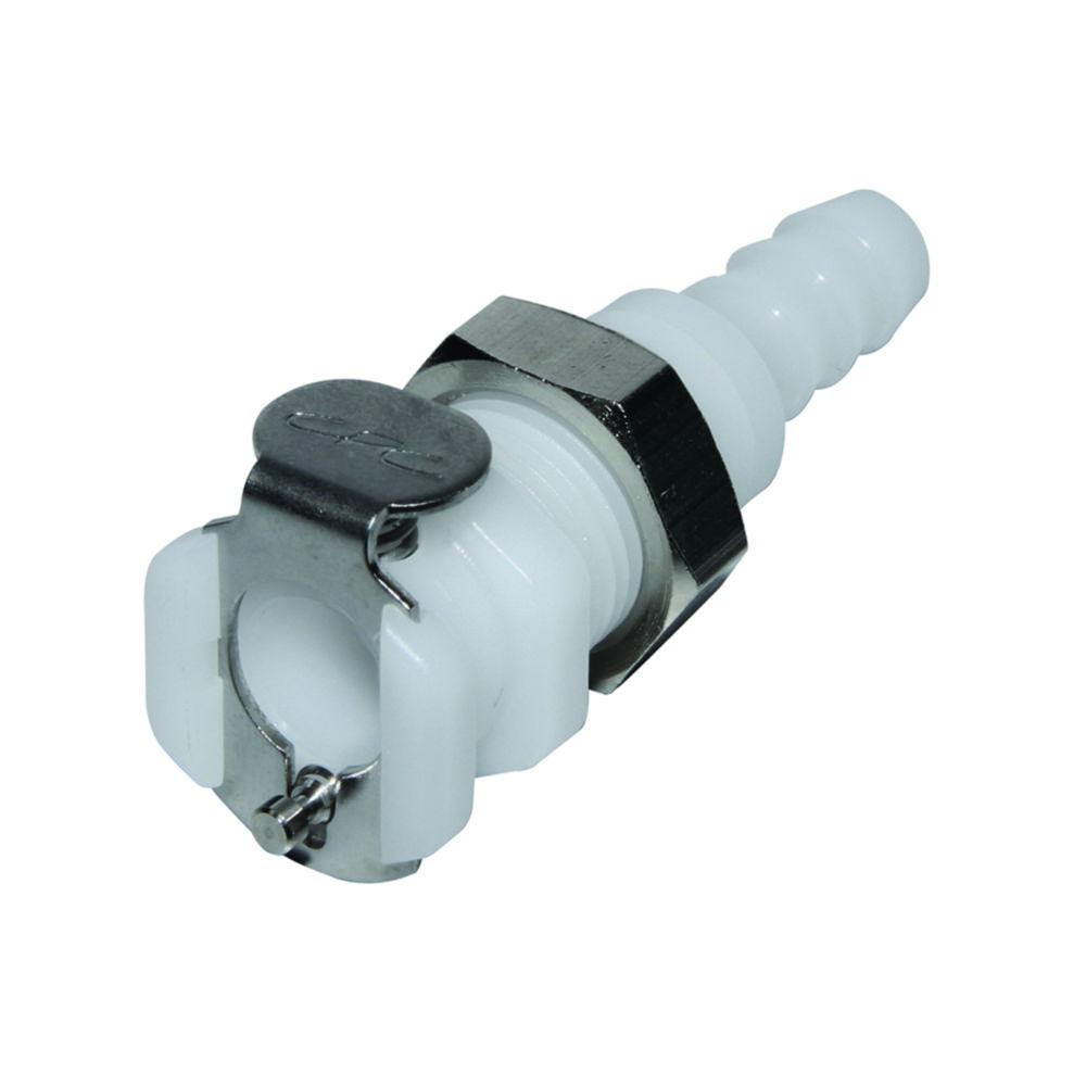 Colder 5/32" PTF Valved In-Line Acetal Coupling Body

