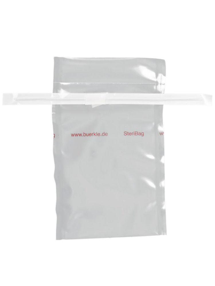 Bürkle SteriBag Sample Bags 60 ml, 76x127 mm, Without Write-On Panel, Sterile, Pack of 500