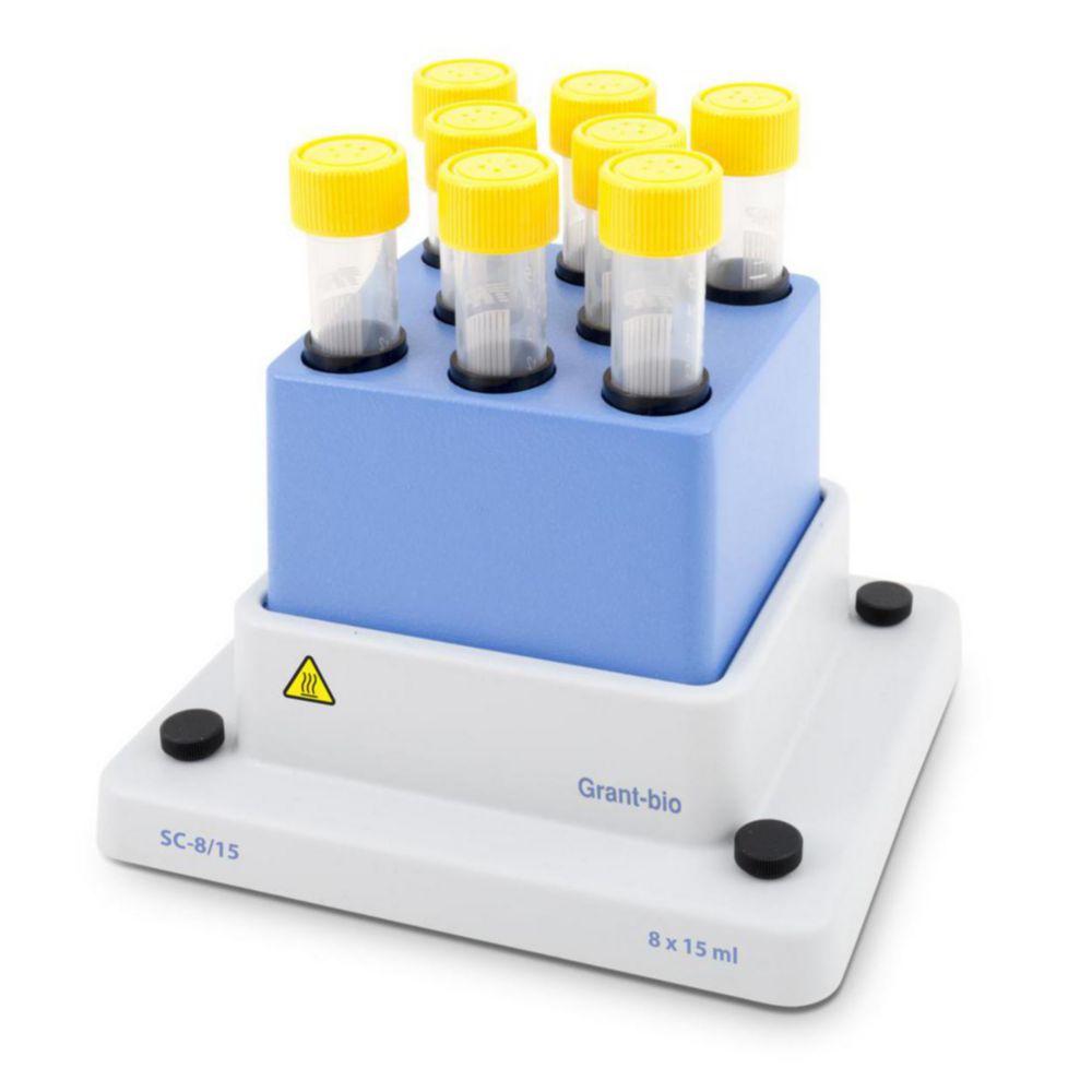 Grant Heating Block for PHMT for 8x 15 ml Conical Tubes

