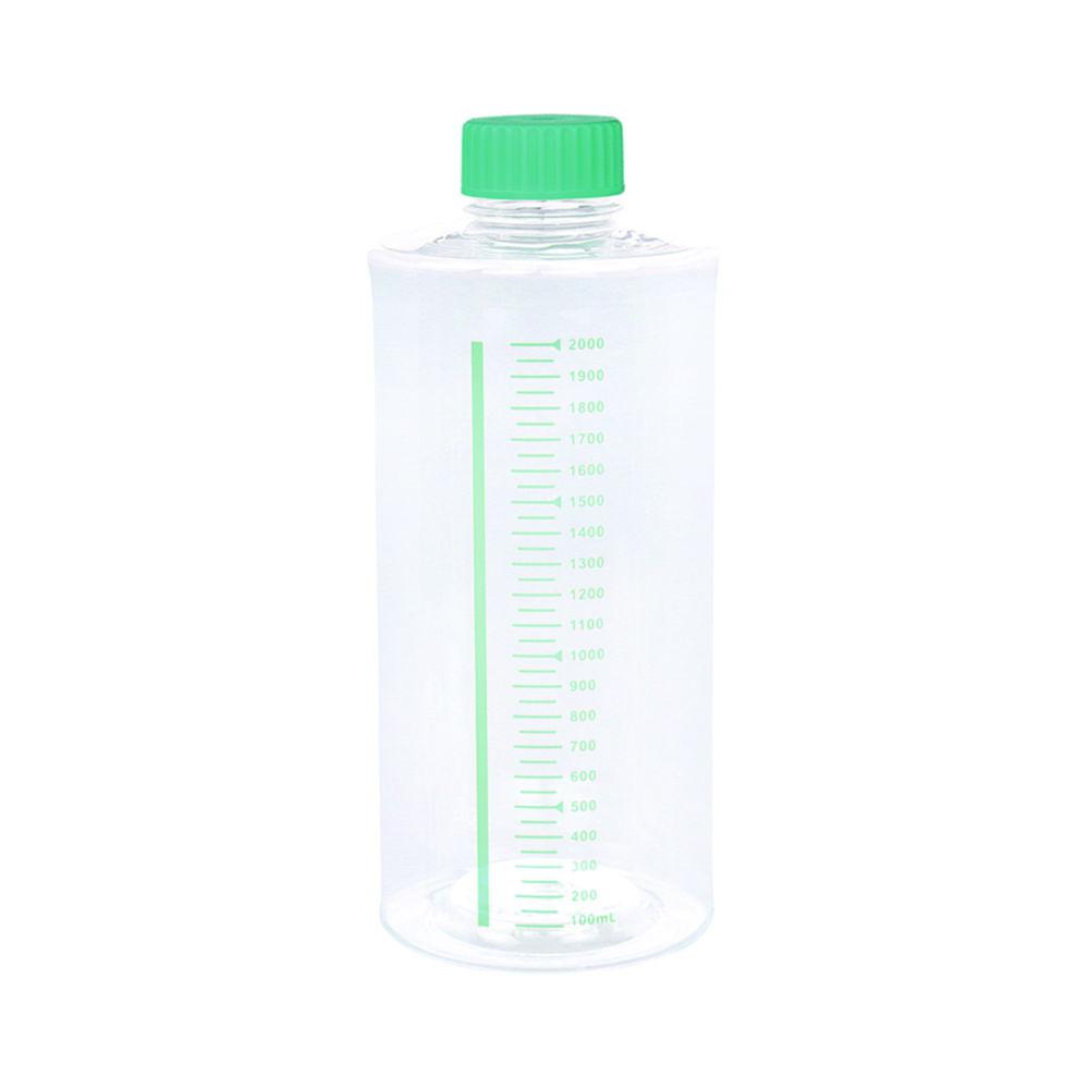Roller Bottles 2000ml, 850cm² non-treated, plug seal, sterile, pack of 12