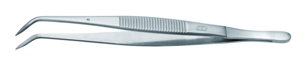 RSG Tweezers 130mm Pointed Curved Quality Finish 18/10 Steel

