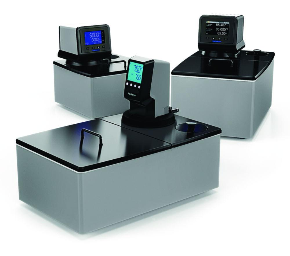 PolyScience Bath Thermostat with Stainless Steel Bath 6L, Advanced Programmable, +10...150°C, 240V, 50Hz