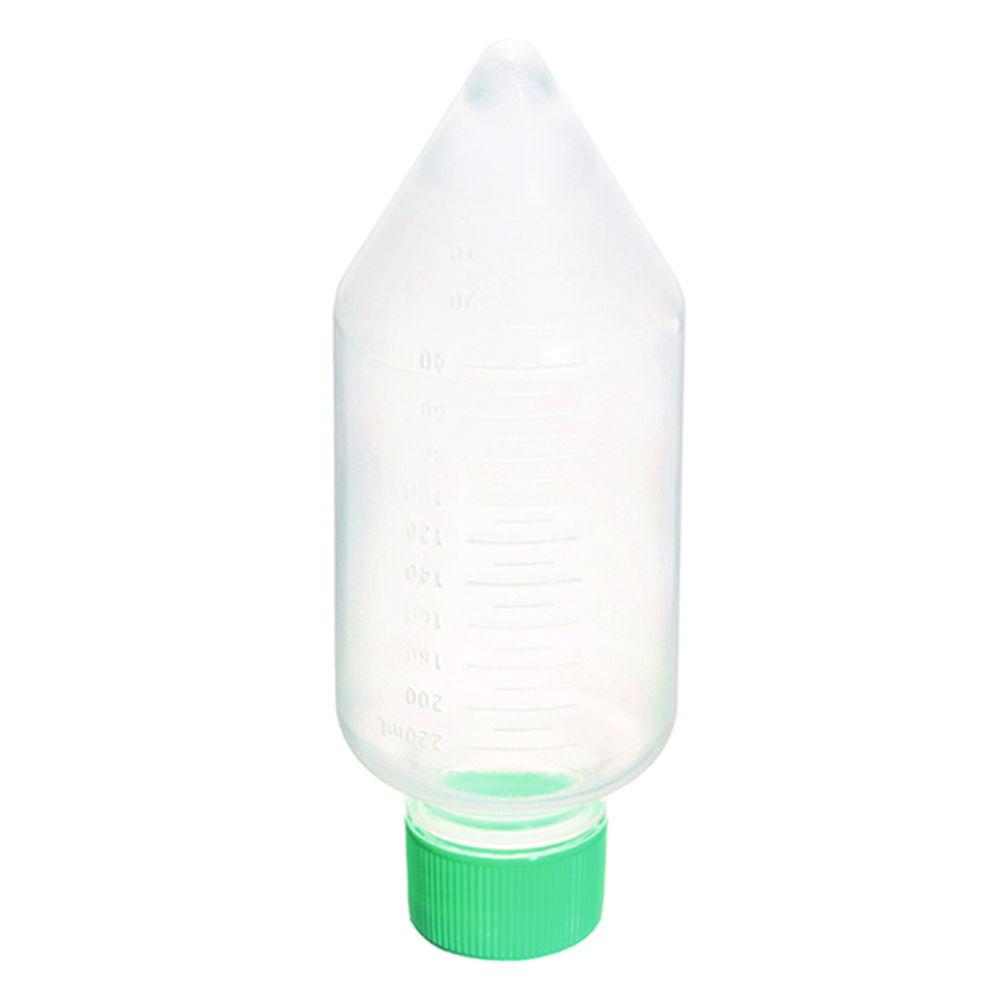 Large-volume Centrifuge Bottles 250ml conical bottom, sterile, pack of 8x6