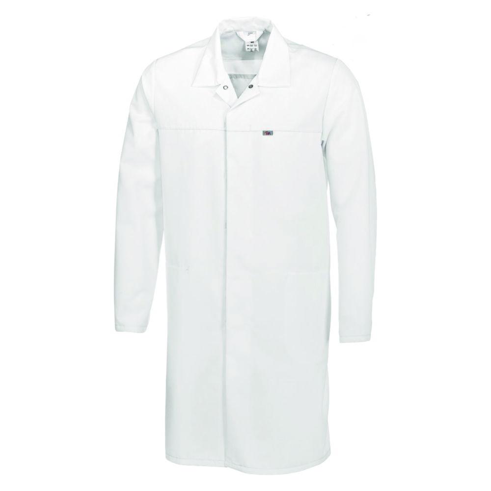 Bierbaum-Proenen BP Laboratory Coat Size XLN, White 65% Polyester / 35% Cotton 1/1 Arm, Unisex