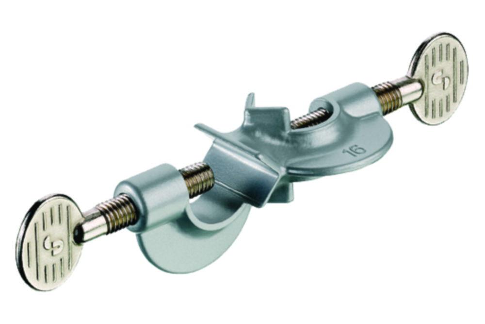 Carl Friedrich Usbeck Double Socket for Rods up to 16mm (Zinc Die-Cast, Powder Coated)