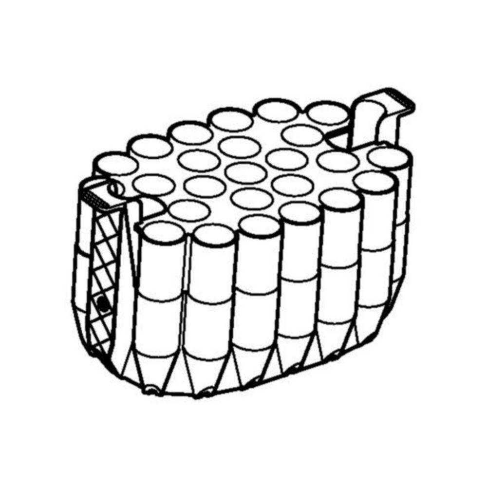 Eppendorf Adapter for Eppendorf Tubes 5.0 mL and 15 mL Conical Vessels for Rotor S-4x1000 for High-Capacity Cups Set of 2 Pieces
