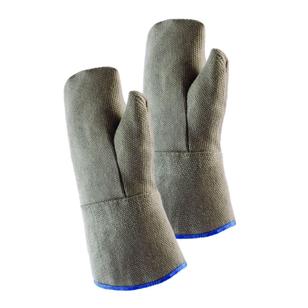 Jutec Gloves H2110030 One Size HT Glass Fabric Up to 500°C Special Insulation Length Approx. 300mm Pair

