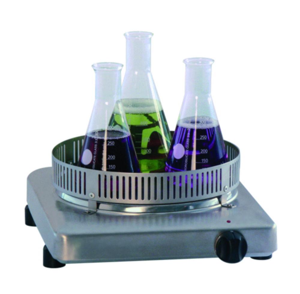 Behr Hotplatte with Metal Protective Grill, Temperature Control, Dia 90 mm 500 W, 230V