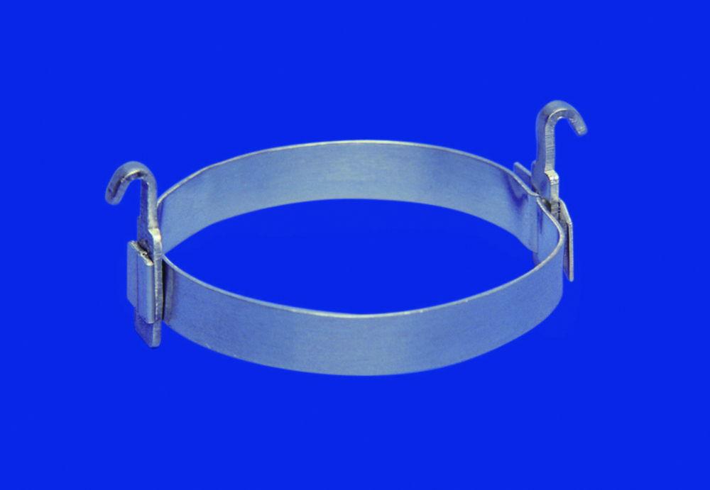 Lenz-Laborglas Alu-Rings with Hooks, NS 29–34

