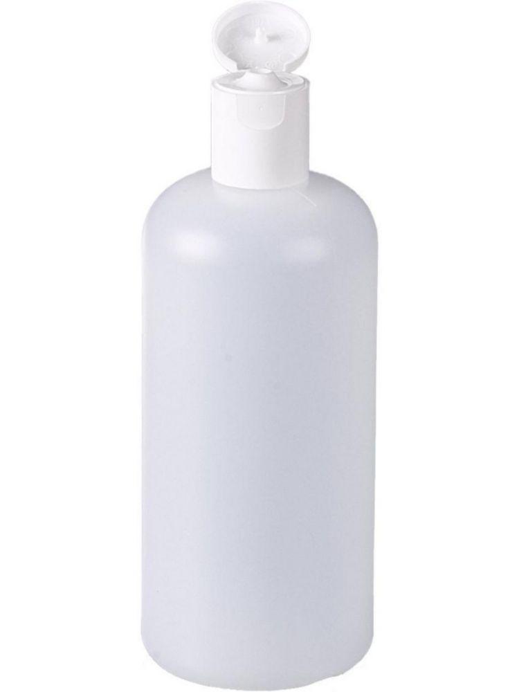 Bürkle Round Bottle 500ml, HDPE w.clap Closure