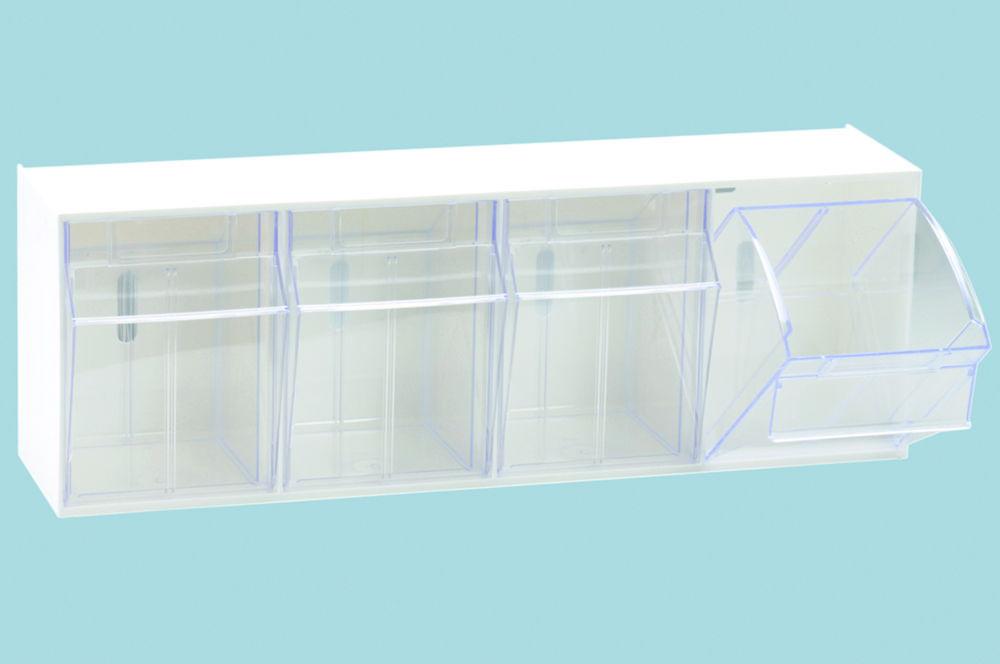 Hünersdorff Storage System MultiStore No. 4 High Impact Plastic Light Gray