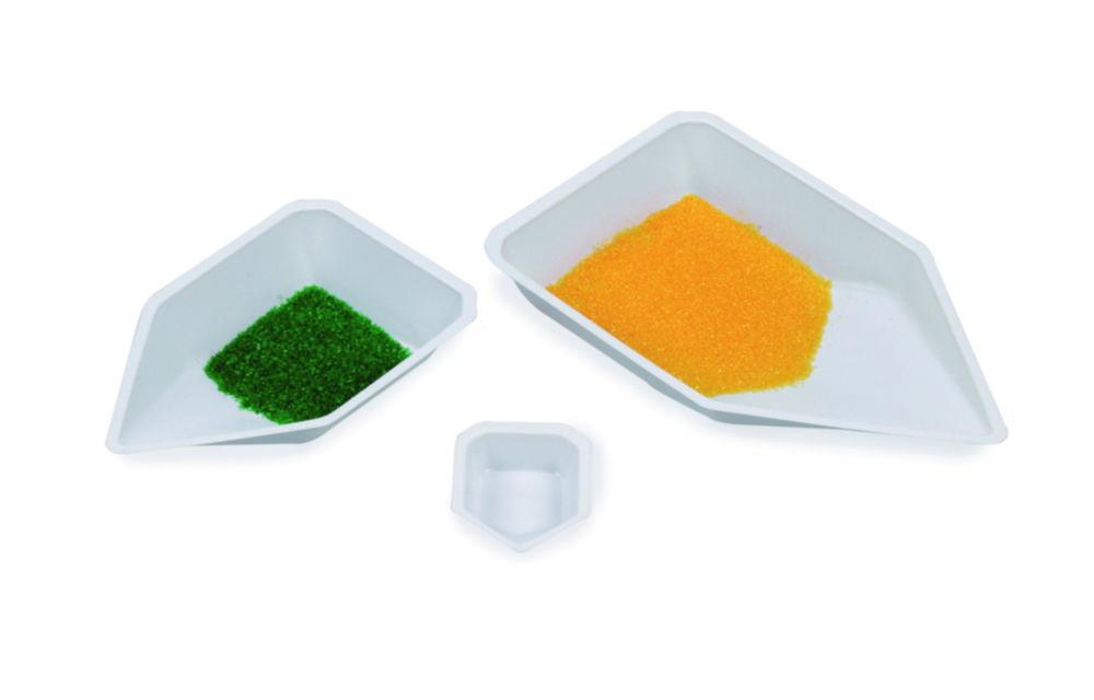 Heathrow Scientific Pour Boat Weighing Dishes, Large, White, 108 x 183 x 26 mm, Pack of 500