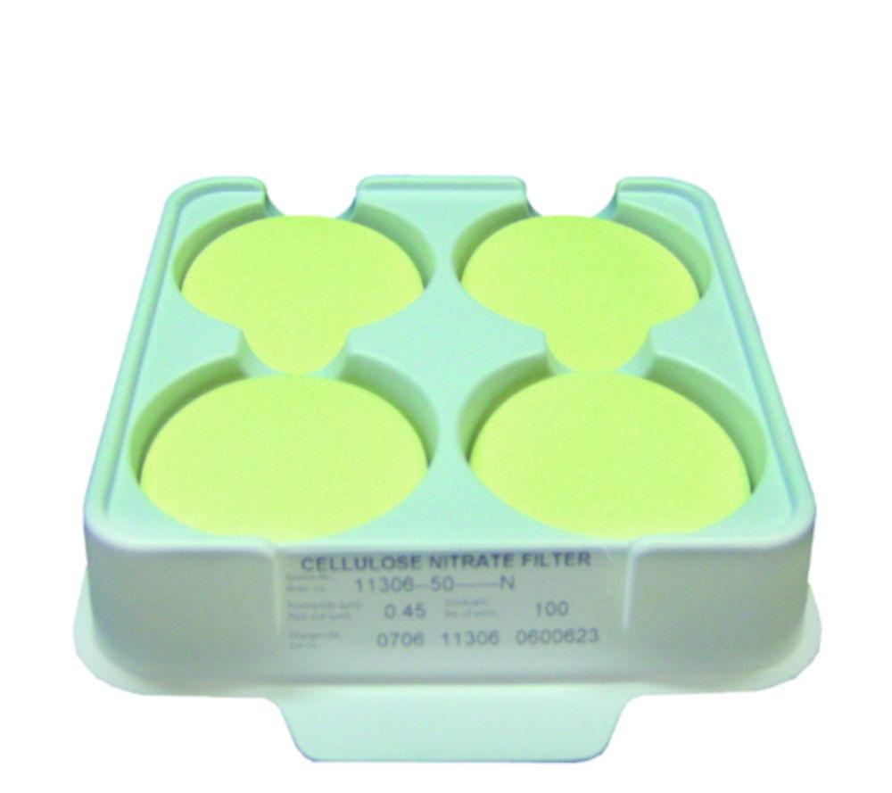 Sartorius Membrane Filter 293 mm, 8 µm Cellulose Nitrate, UN 3270, 4.1, II, (E) Pack of 25

