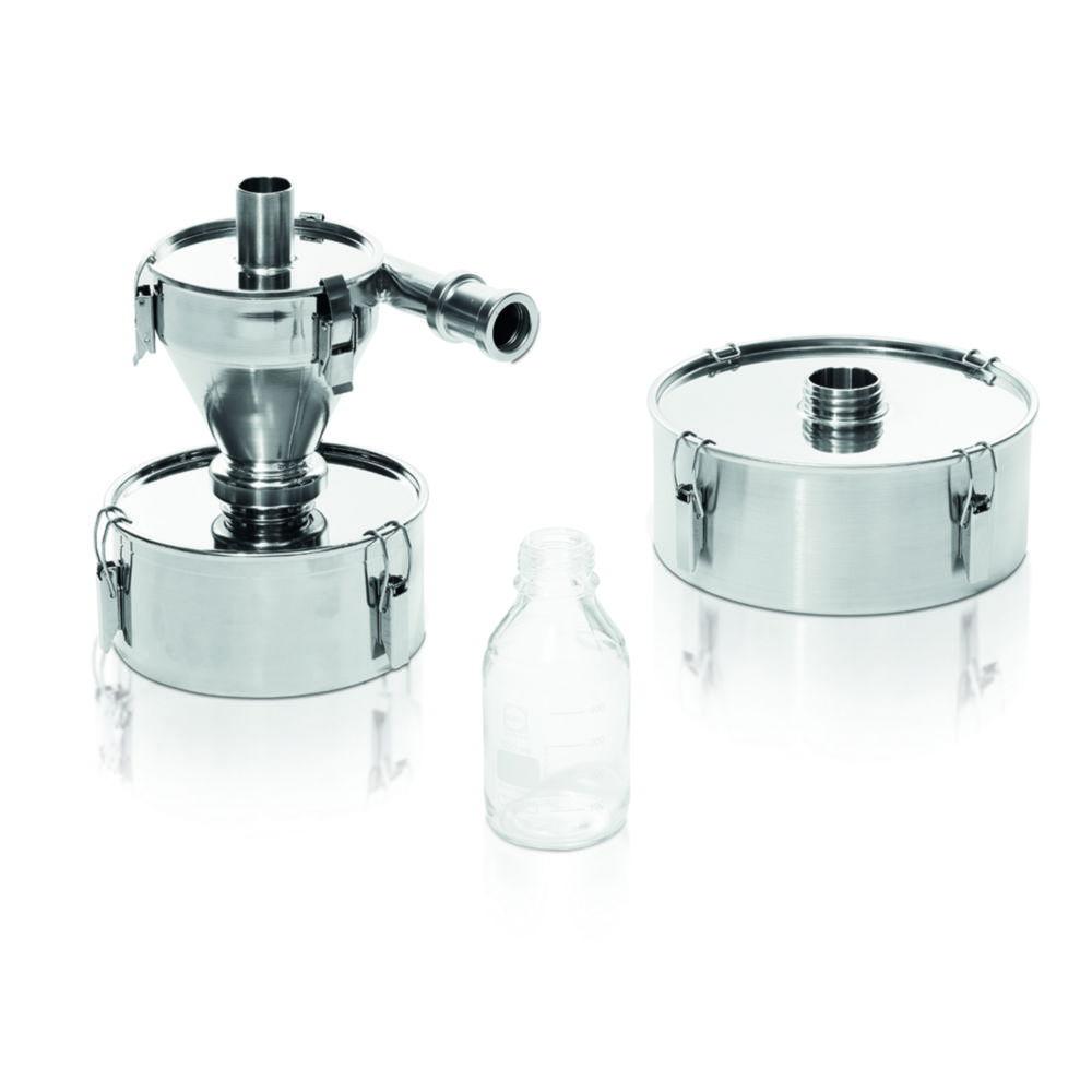 Retsch Cyclone ZM 300 with Vacuum Connection, Including Sample Jars (0.25 L and 0.5 L)

