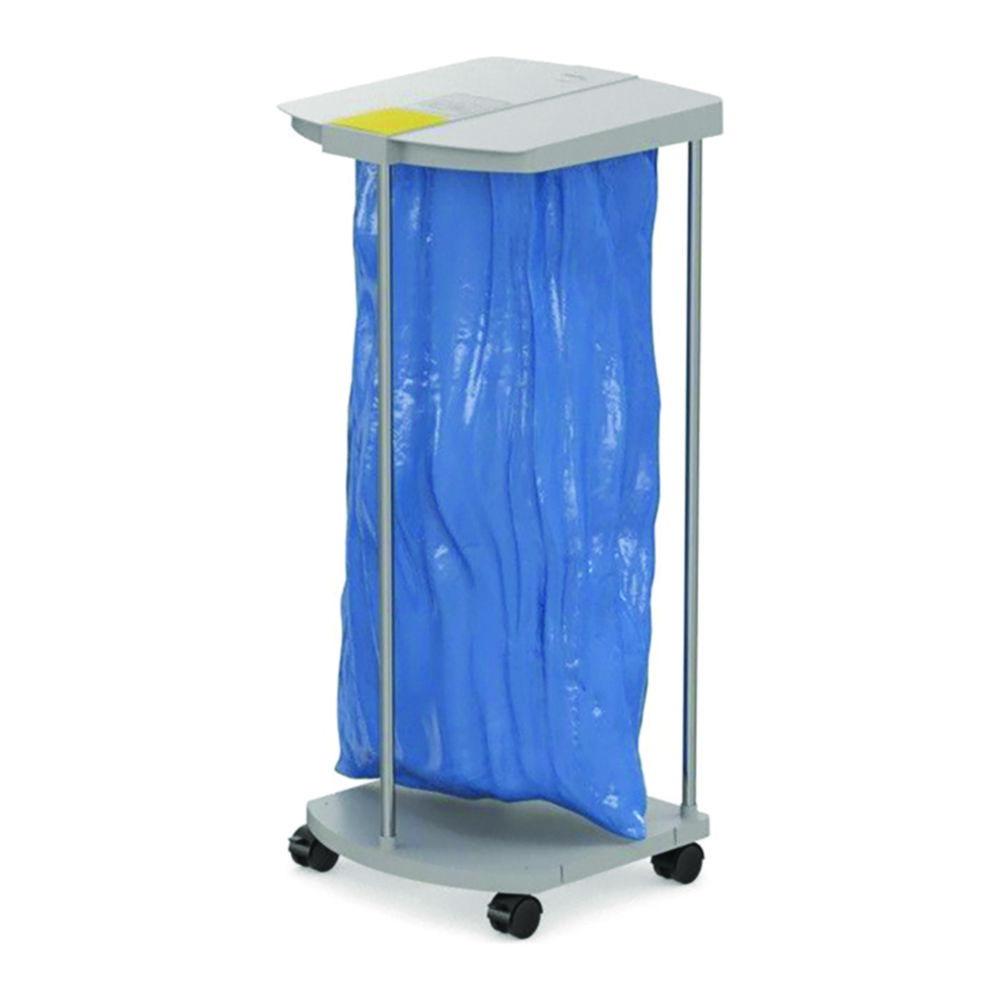 Waste bag stand ProfiLine MSS XXXL for 120 L waste bags aluminium, grey