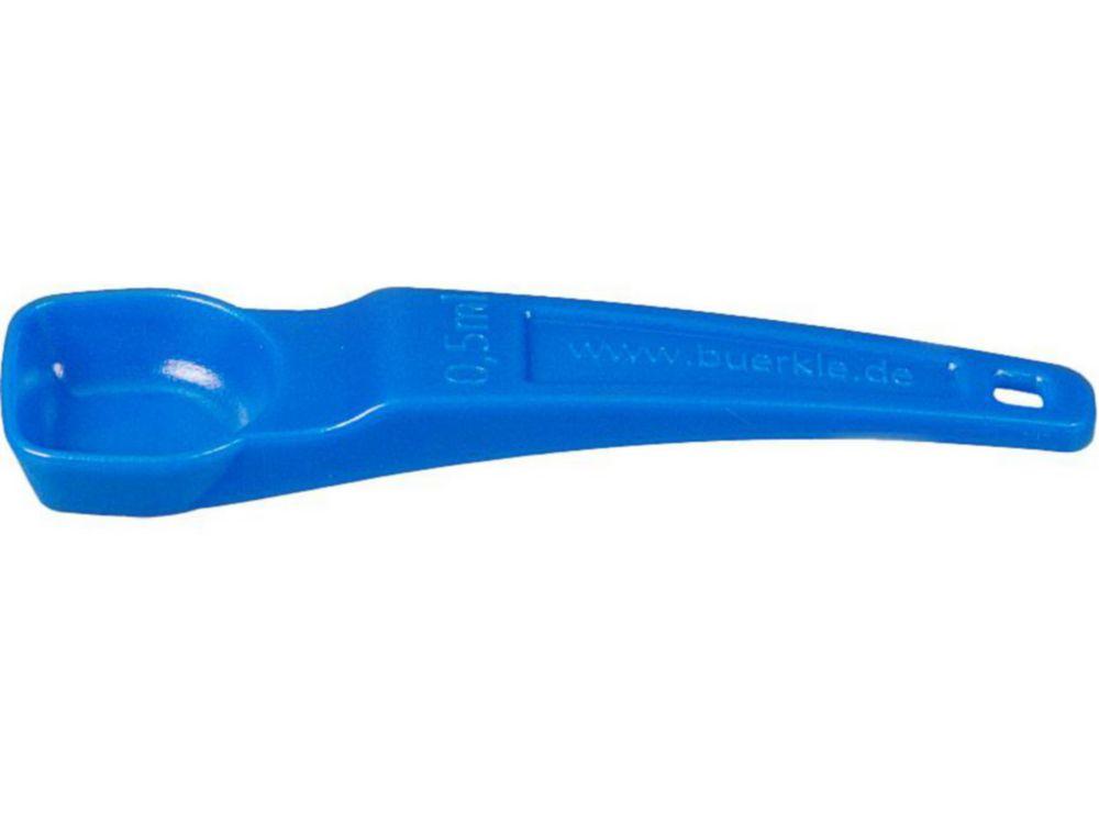 Bürkle Measuring Spoon 0.5 ml, PS, Blue, Sterile, Pack of 100