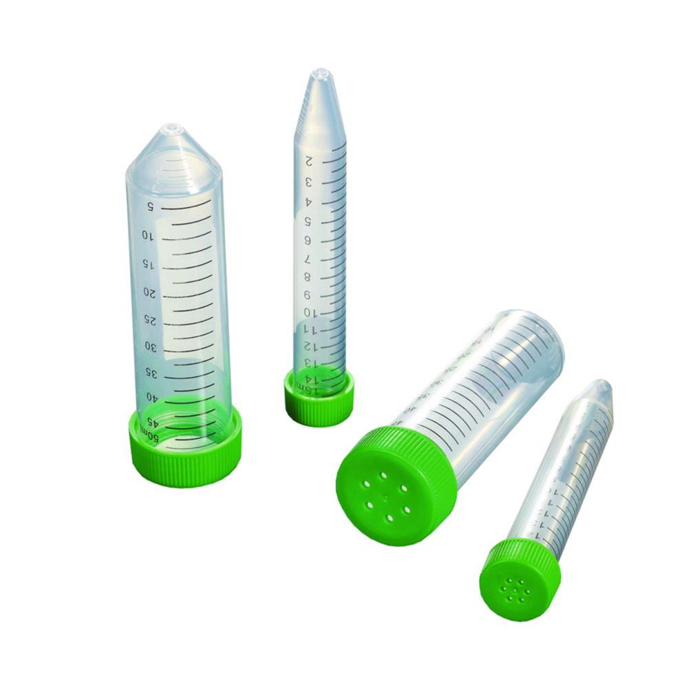 Bioreaction Tubes 50ml with vent cap, sterile, pack of 10x10