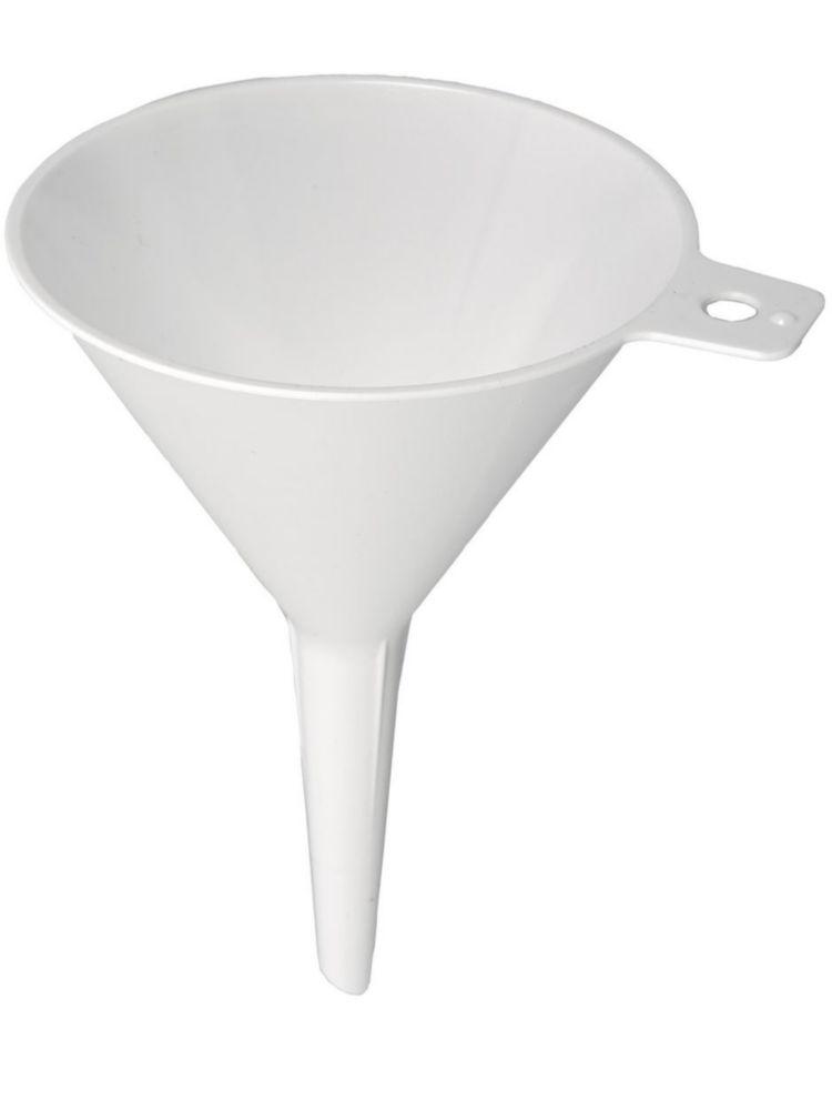 Bürkle Disposable Liquid Funnel Bio PE Ø 100 mm White (Pack of 10)