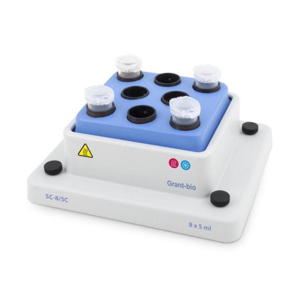 Grant Heating/Cooling Block for PCM/TPCM Plus for 8x 5 ml Conical Tubes

