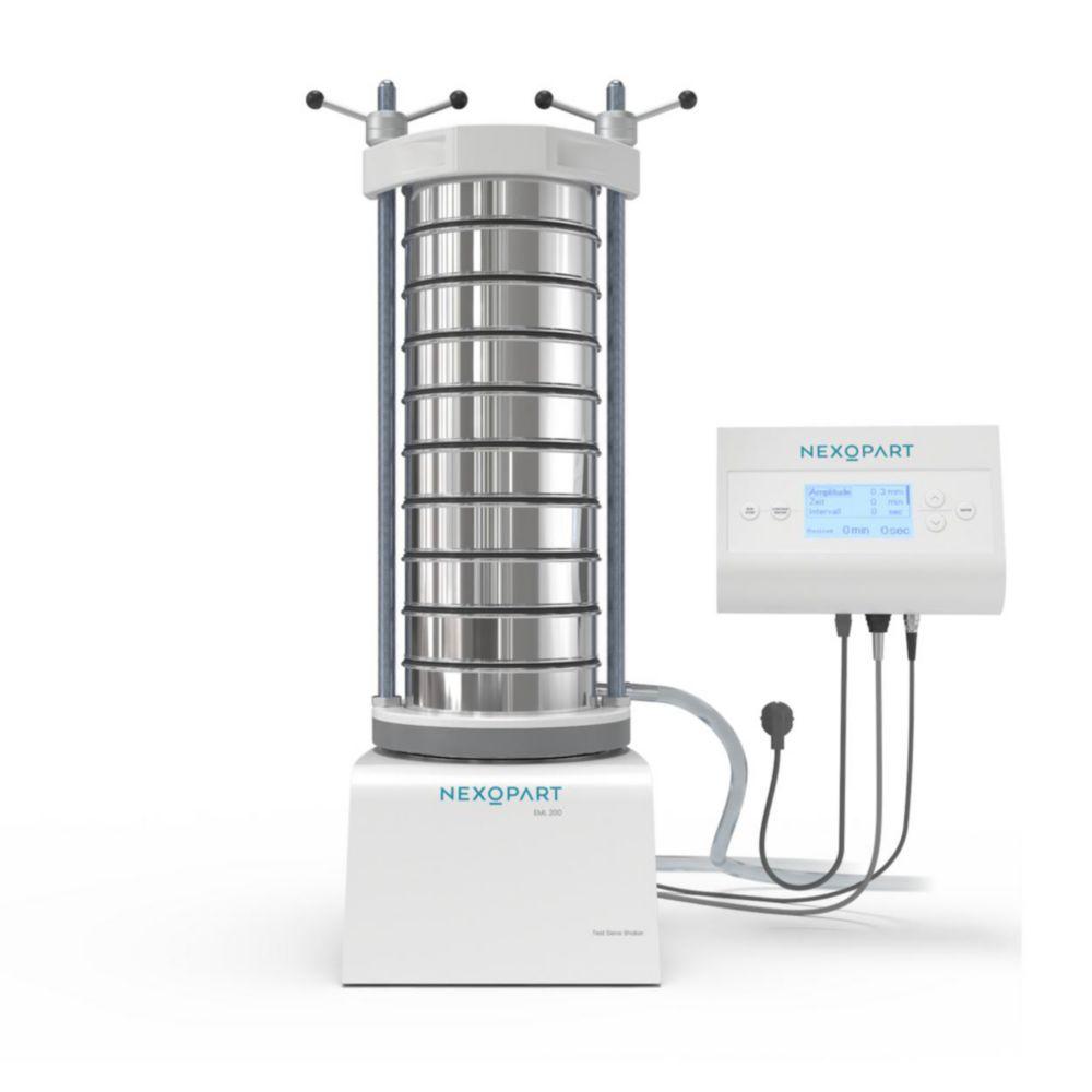 NEXOPART Analysing Sieve Machine EML 200 Premium Remote With Quick Release System TwinNut 110-230V, 50-60Hz