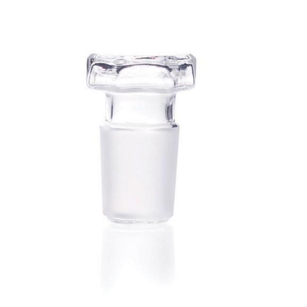 DWK Duran Hexagonal Stopper, NS 29/32, Flat, Diamond Ground

