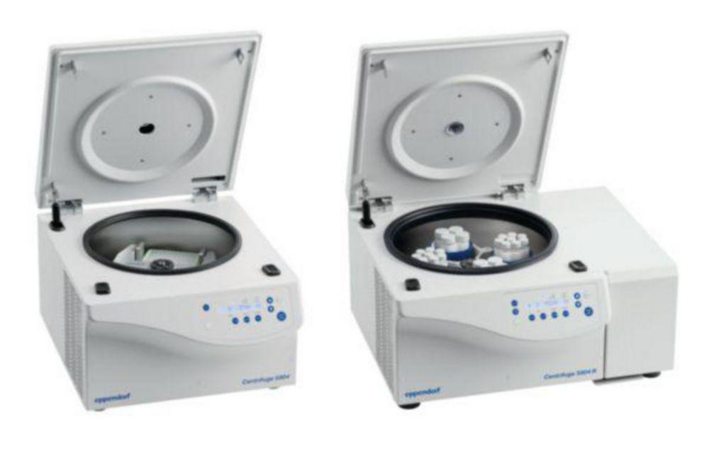 Eppendorf Centrifuge 5804 G 230 V/50-60 Hz, including rotor A-4-44 and 15/50 mL adapters, with GB-plug

