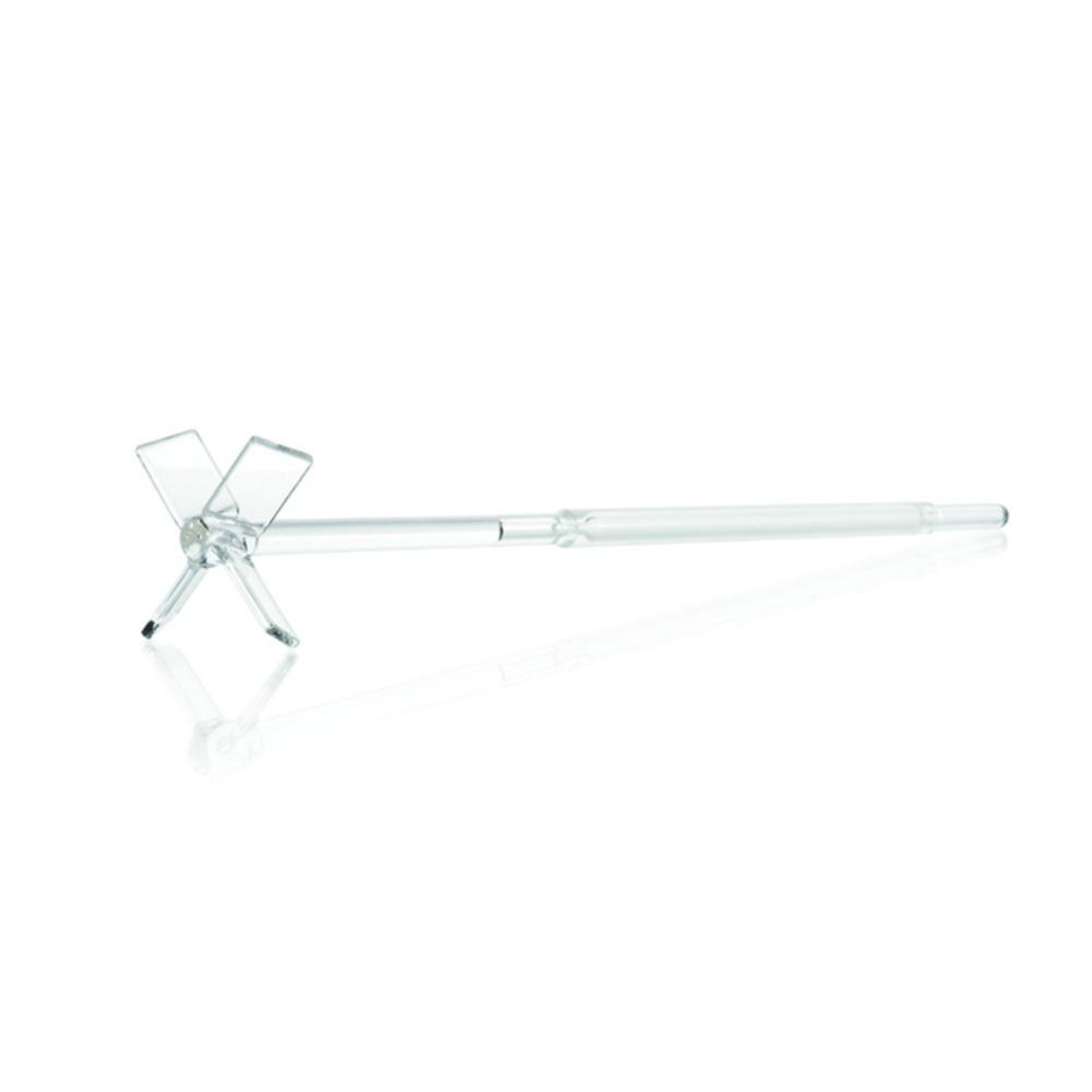 DWK Duran KPG Stirrer Shafts, Fixed Blade, Length 320 mm