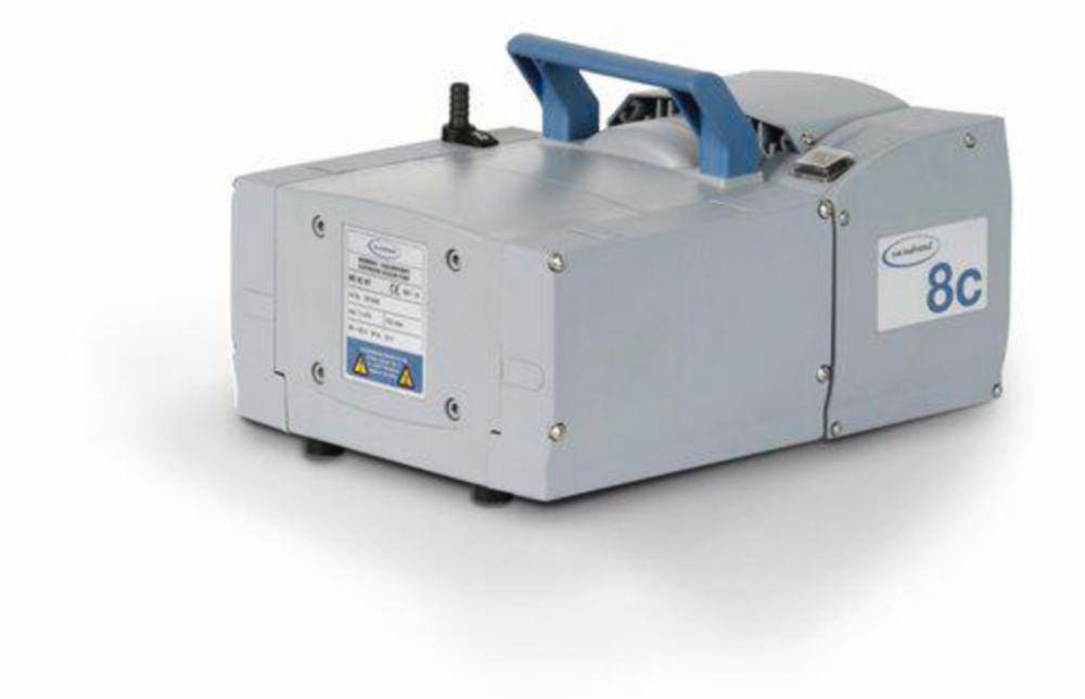 Vacuubrand Chemistry Diaphragm Pump ME 8C NT, One-Stage, 230 V / 50 Hz, CEE Plug