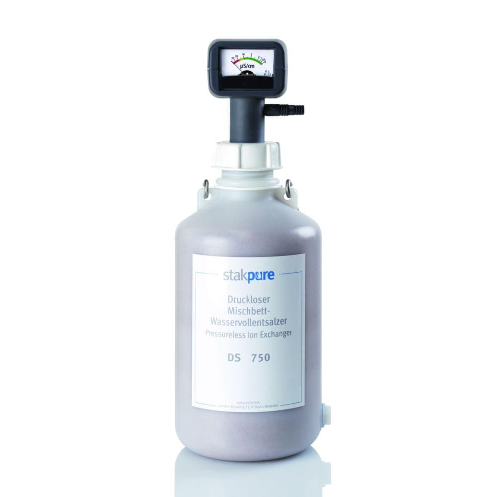 Stakpure Ion Exchangers System DS 750 100 l/h, 6 kg, 175 x 470 mm (Ø x height), 750l Capacity for 10° Total Dissolved Solids