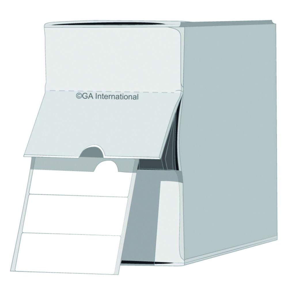 GA Cryogenic Rectangles 26mm x 10mm White for 1.5 mL Microtubes Roll with 1000 Labels