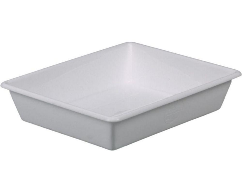Bürkle Laboratory Tray 250x310x65 mm White PP Tray Base