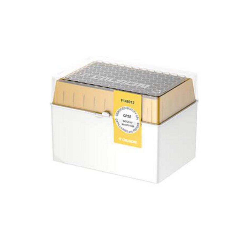 GILSON Pipette Tips CP25 TIPACK 3-25 µL, Pack of 10x96