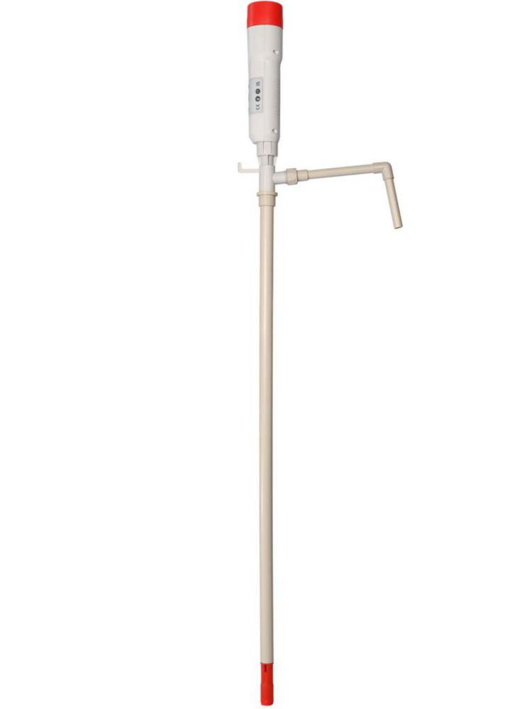 Bürkle Barrel Pump AccuOne with Rechargeable Accu and Charger, Rigid Discharge Tube (Immersion Pipe 100 cm)