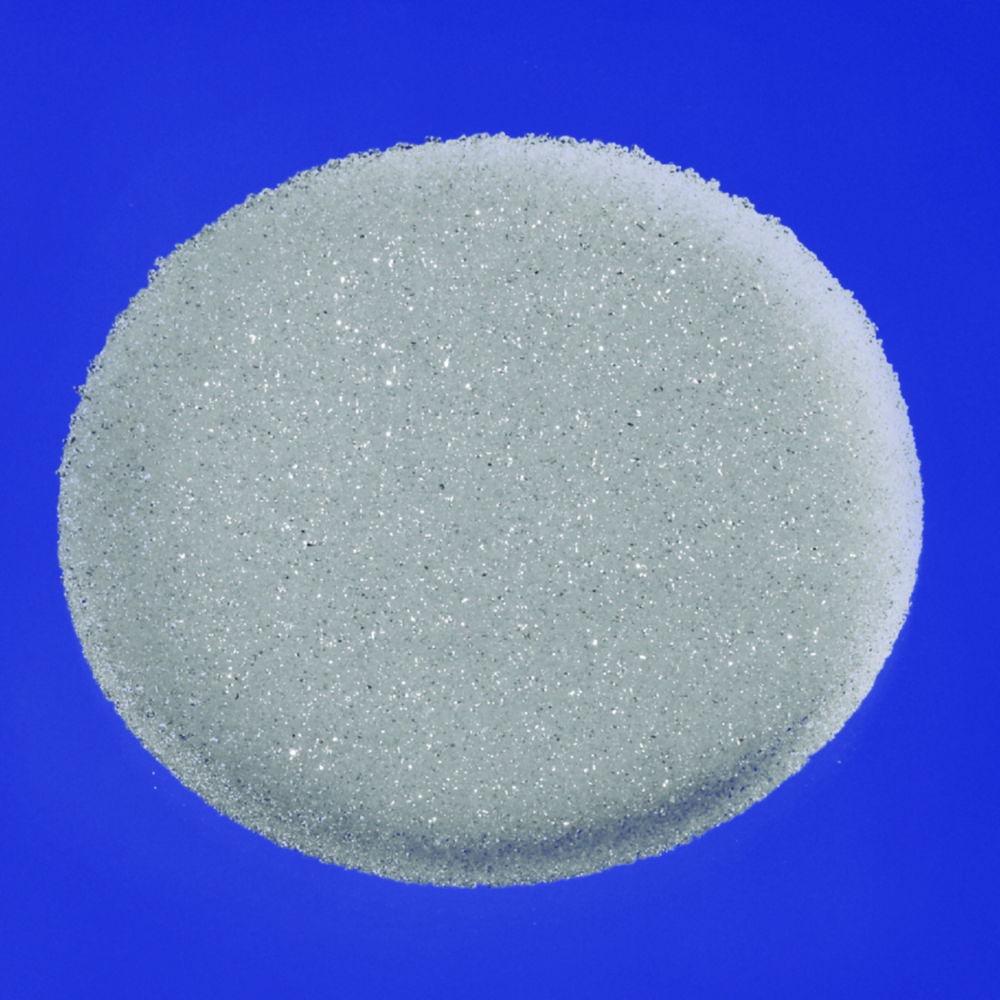 Quartz Glass Filter Plate, biplan 70 mm, porosity 3, thickness 6,0 mm +/- 0,2 mm