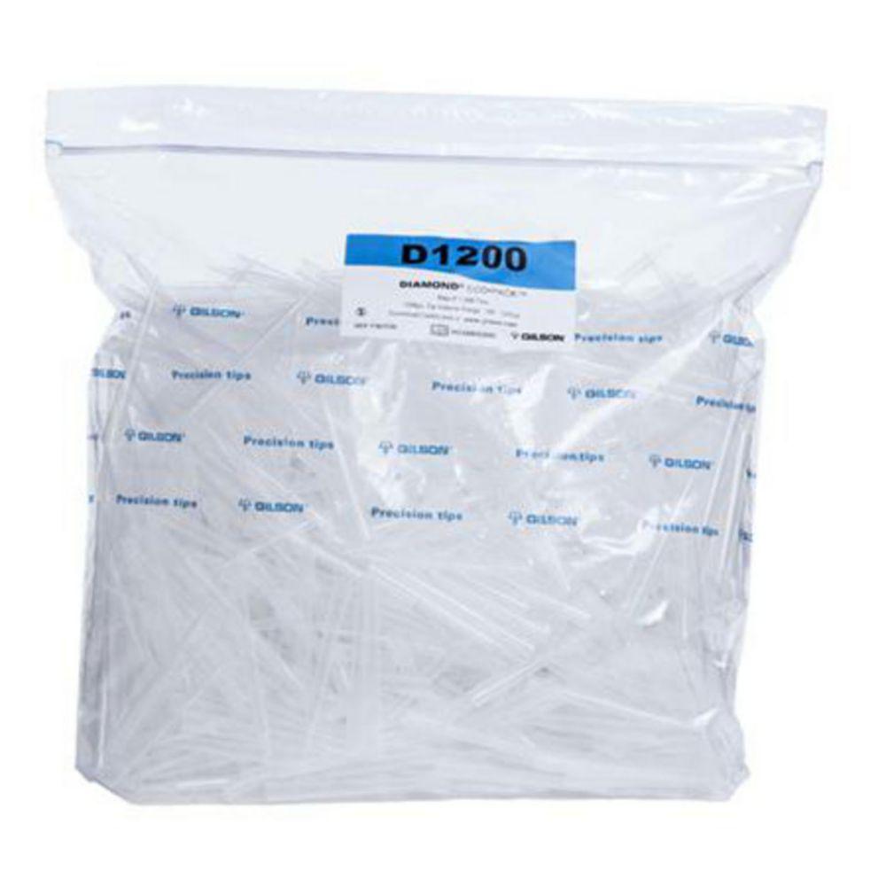 GILSON Pipet Tips D 1200 EcoPack 100–1200 µl, pack of 10x1000