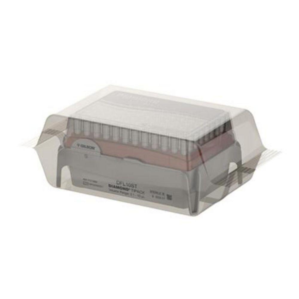 GILSON Filter Tips DFL 10 ST Tipack 0.1 - 10 µl, Sterile, Pack of 10x96