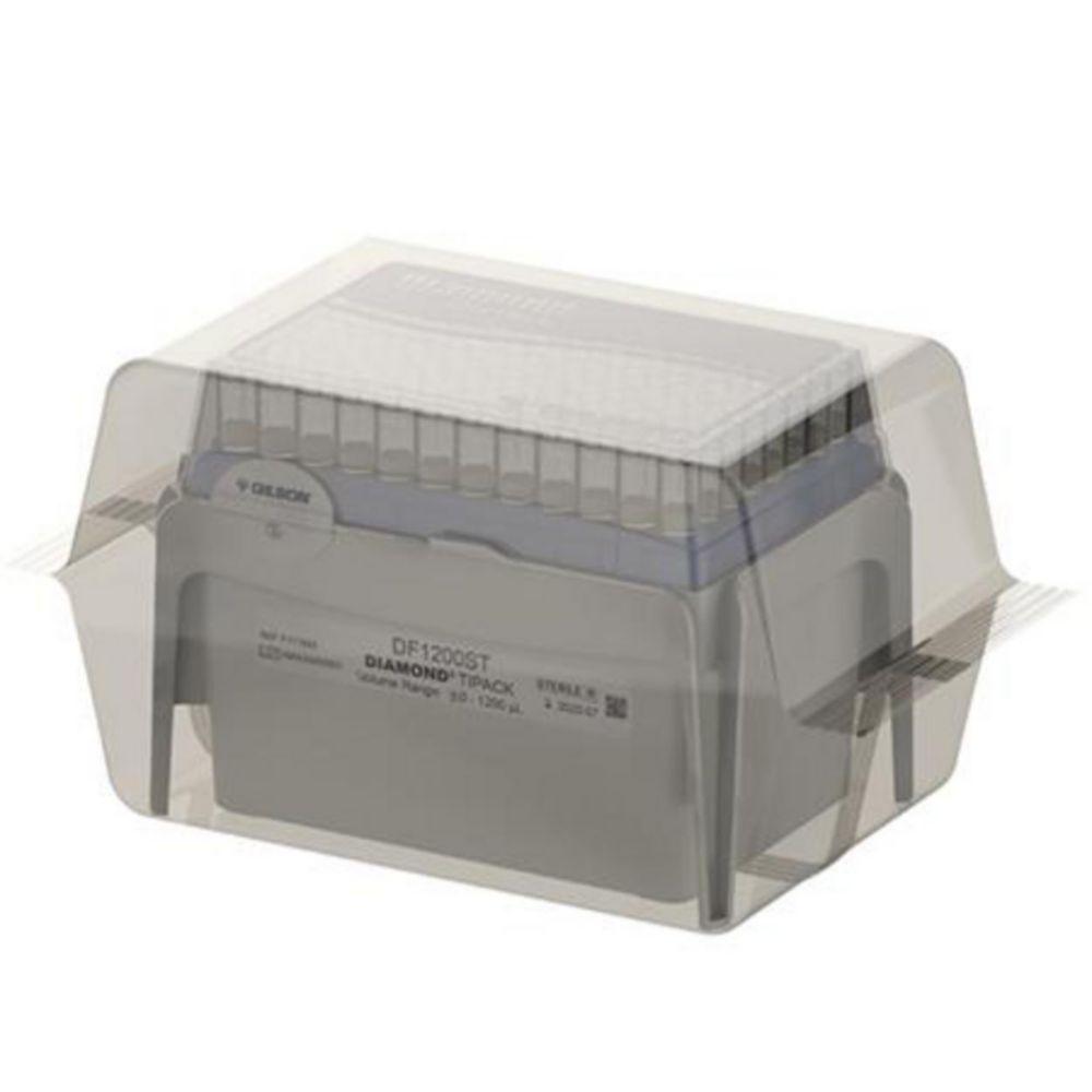GILSON Filter Tips DF-1200 ST Tipack (100-1200 µL, Sterile, Pack of 10x96)