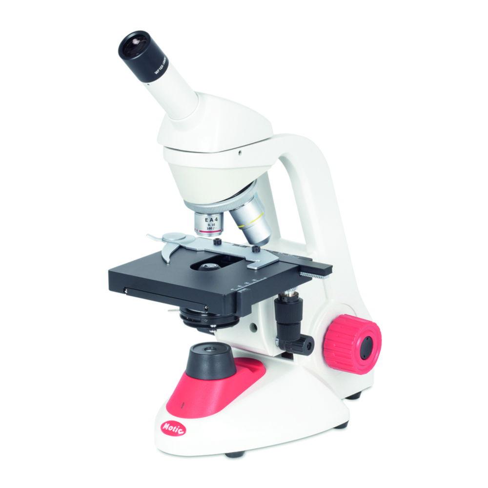 MOTIC Microscope RED120 with 4X, 10X, and 40X Objective Lens