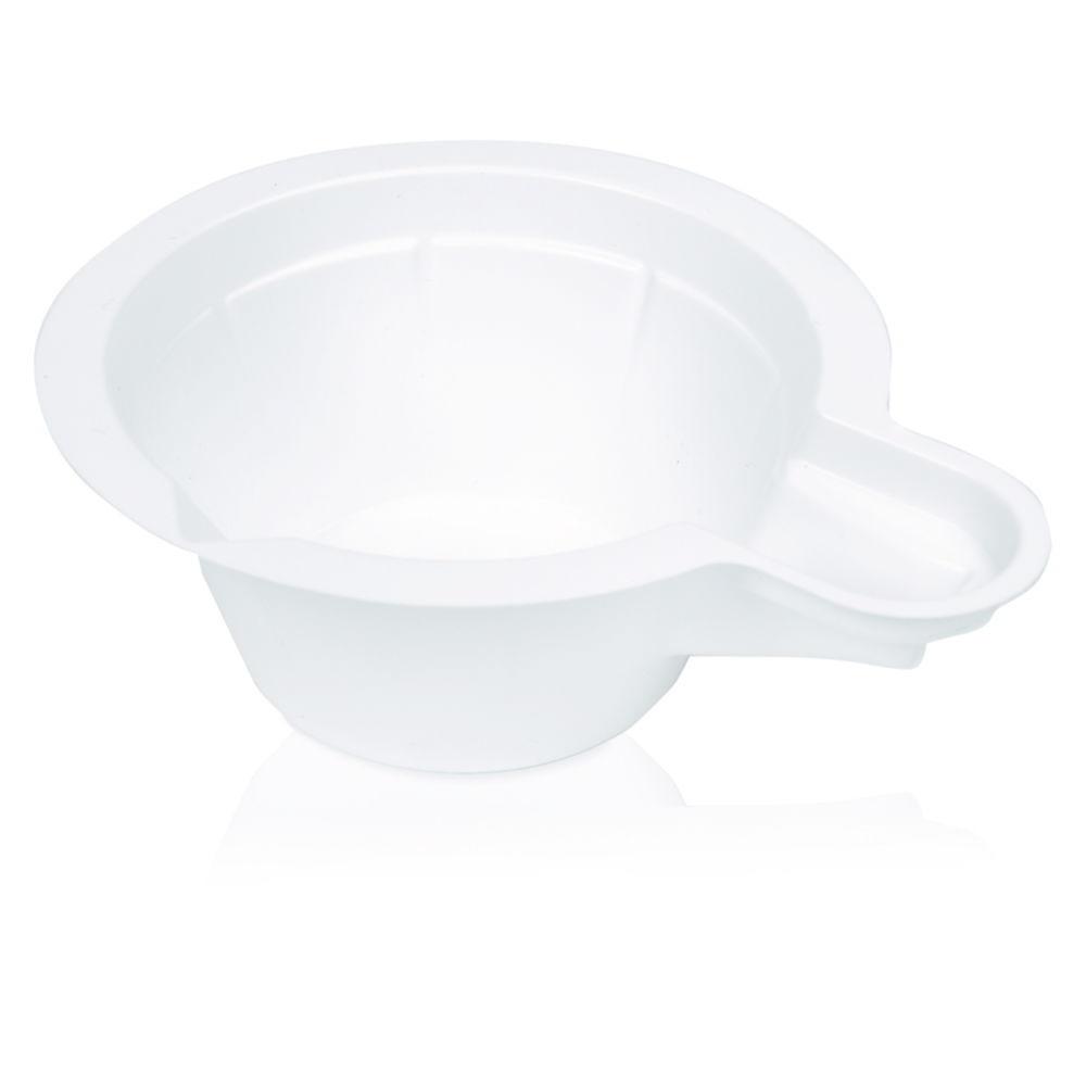 BRAND Weighing Pans, PS, Round, with Handle, 200 ml 117 mm x 51 mm Pack of 200

