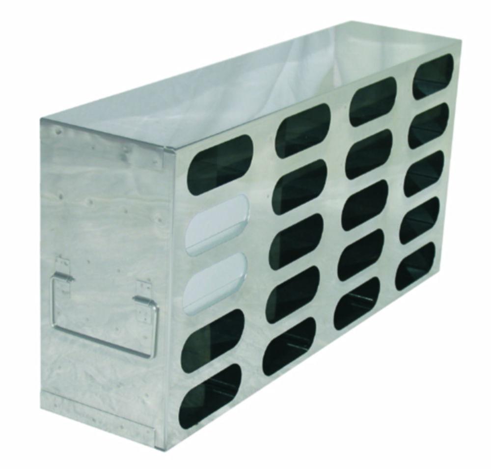 TENAK Standard Rack For Upright Freezer For (HxD) 3 x 4 = 12 Boxes 130mm High Delivered Including Standard White Cardboard Boxes And 9x9 Cell Dividers

