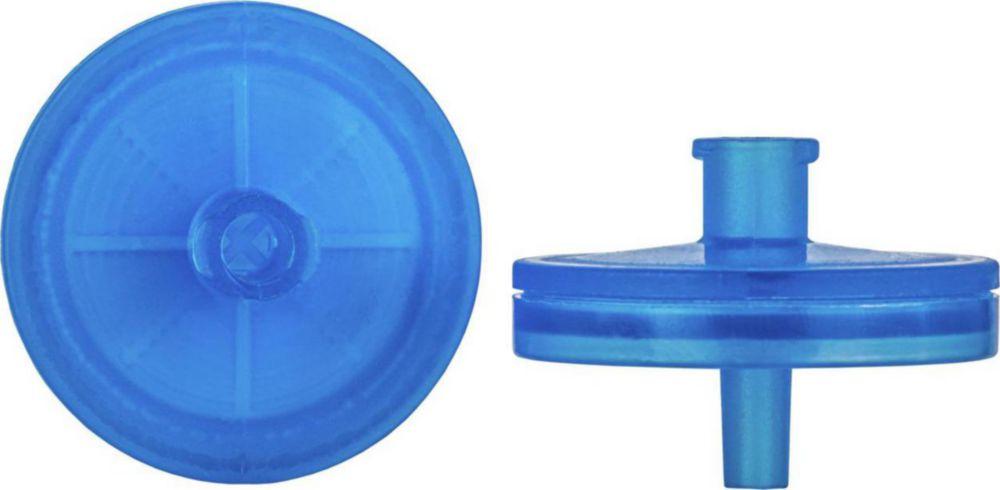 Macherey-Nagel CHROMAFIL Disposable Filter PP/GF/RC-20/25 Fibre Glass/RC, 1.0/0.2 µm, 25 mm, Colour Code Blue/Blue (Pack of 100)

