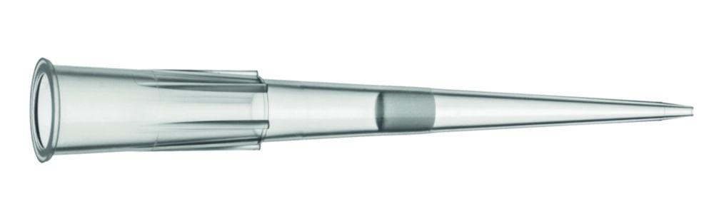 SOCOREX Qualitix natural tips 300µL with filter sterile pack of 10x96pcs/rack