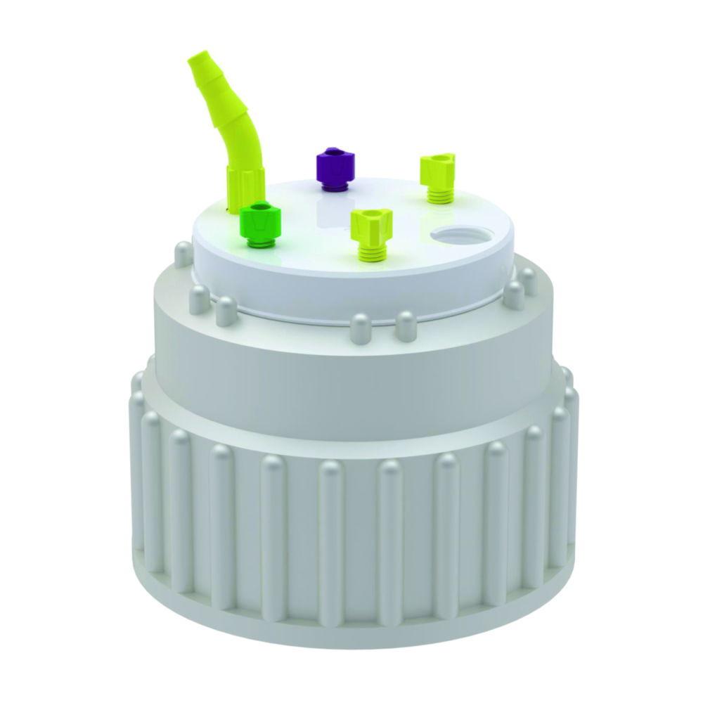 Bohlender b.safe Waste Cap B83 4x UNF1/4", 1x GL14, 1x NPT1/8"