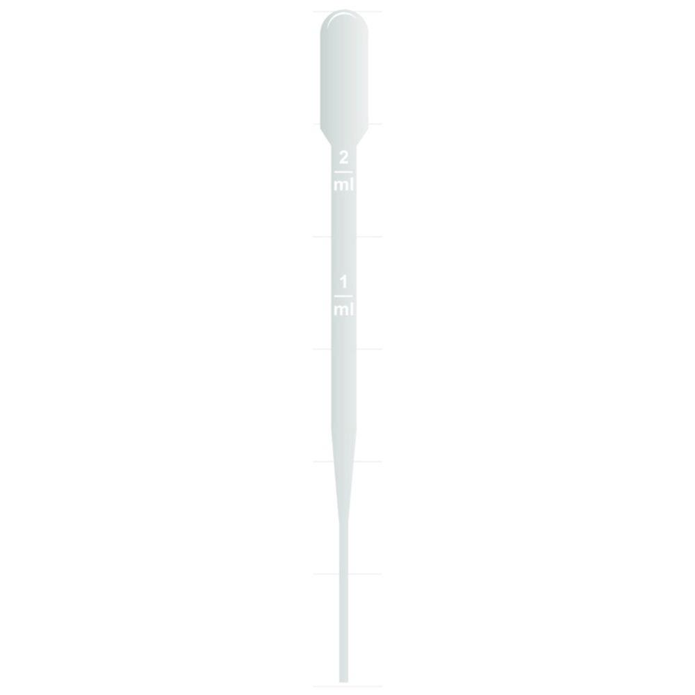 Thermo Samco Transfer Pipets 4.8 mL, Non-Sterile, Graduation 2 mL, Blood Bank Pipet (Pack of 500)