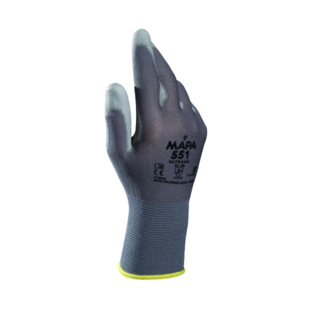MAPA Gloves Ultranitril 493 Size 8–8.5 Nitrile Length 39cm Pair

